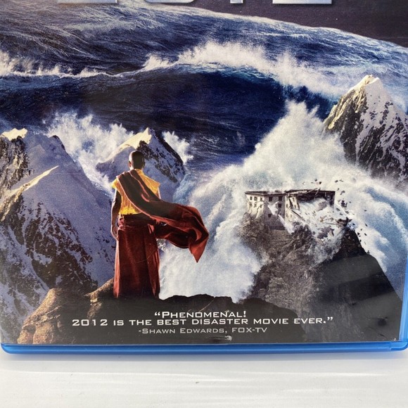 2012 The Movie Blu-ray 2009 Great‎ Condition science fiction disaster - Picture 3 of 7